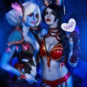 Thumbnail of Queen of Pain and Vengeful Spirit Cosplay