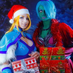 Thumbnail of Crystal Maiden and Death Prophet Cosplay
