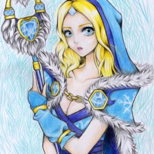 Thumbnail of Crystal Maiden Traditional Art