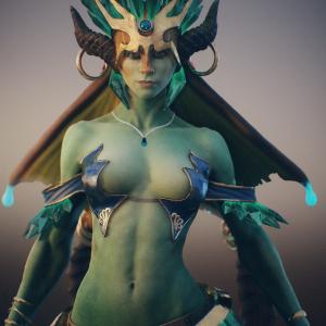 Thumbnail of Naga Siren SFM 3D Art