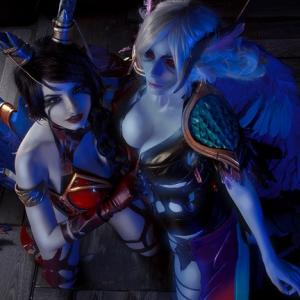 Thumbnail of Queen of Pain and Vengeful Spirit Cosplay