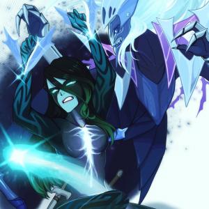 Thumbnail of Phantom Assassin and Spectre Digital Art