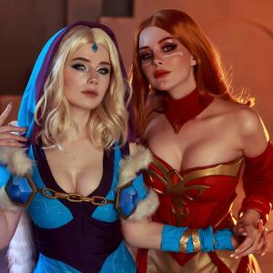 Thumbnail of Lina and Crystal Maiden Cosplay