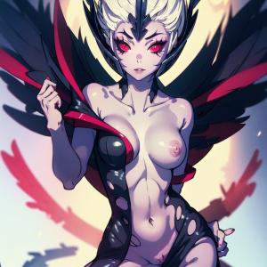 Thumbnail of Vengeful Spirit Digital Art naked