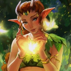 Thumbnail of Enchantress Digital Art