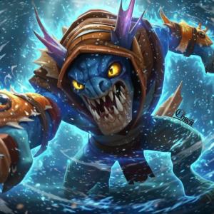 Thumbnail of Slark Digital Art